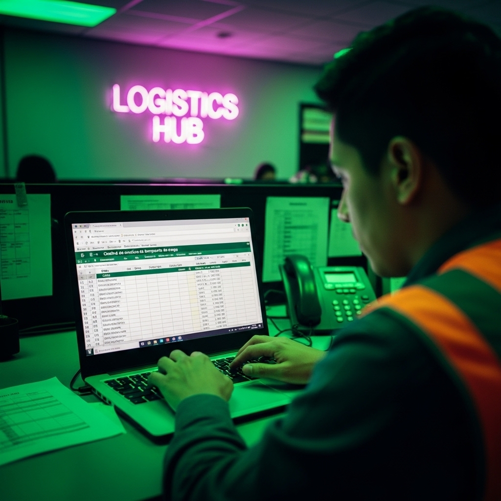 Control de servicios de transporte en Excel: guía paso a paso